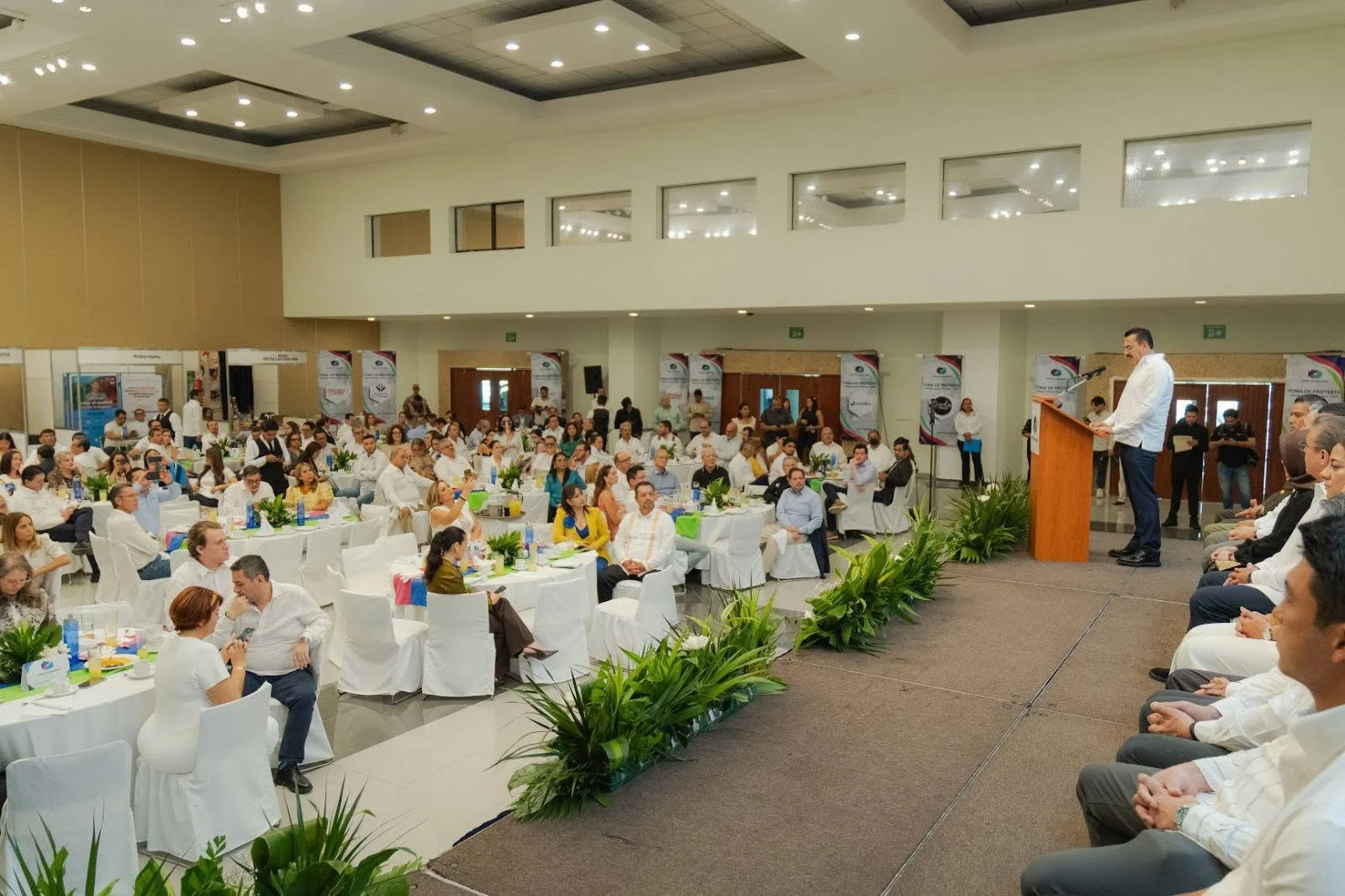Vista panorámica del evento